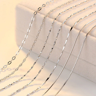 S925 sterling silver necklaces